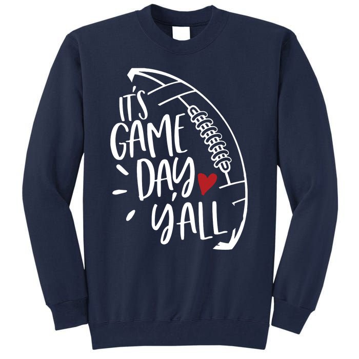 Game Day Football Season Funny Men Women Team Sports Tall Sweatshirt