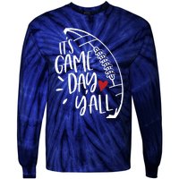 Game Day Football Season Funny Men Women Team Sports Tie-Dye Long Sleeve Shirt