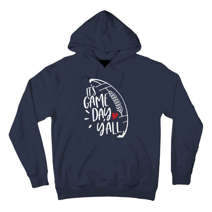 Game Day Football Season Funny Men Women Team Sports Tall Hoodie