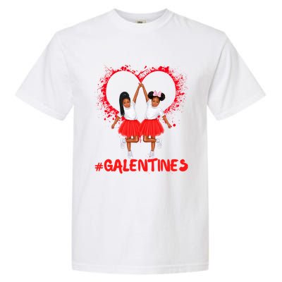 Galentines Day Fun Cute Brown Skin Girls Best Girl Friends Cool Gift Garment-Dyed Heavyweight T-Shirt