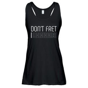 Guitar Dont Fret Ladies Essential Flowy Tank