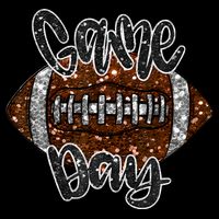 Game Day Football Bling Bling Football Lover Fall Autumn Cooling Performance Crew T-Shirt