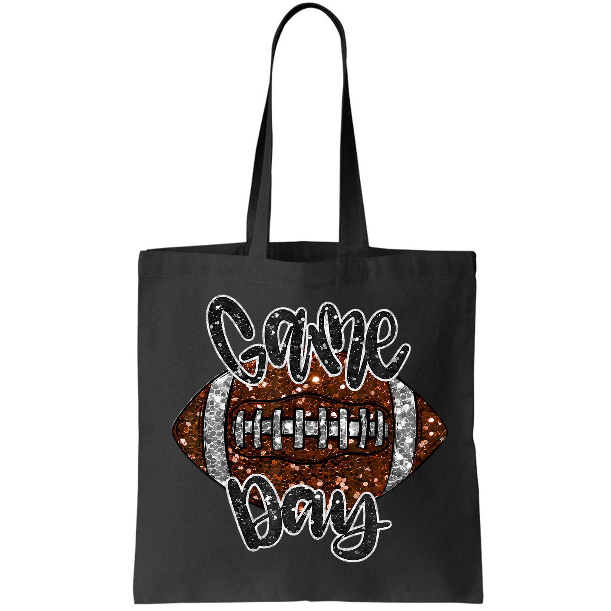 Game Day Football Bling Bling Football Lover Fall Autumn Bag