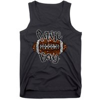 Game Day Football Bling Bling Football Lover Fall Autumn Tank Top