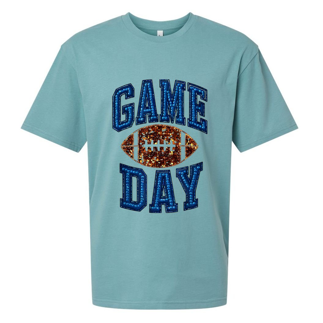 Game Day Football For Women Sueded Cloud Jersey T-Shirt