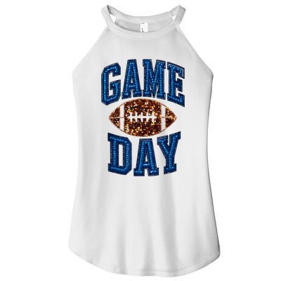 Game Day Football For Women Women's Perfect Tri Rocker Tank