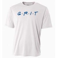 Grit Detroit Football Cooling Performance Crew T-Shirt