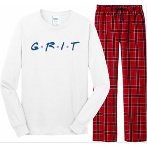 Grit Detroit Football Long Sleeve Pajama Set