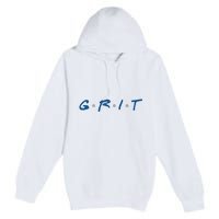 Grit Detroit Football Premium Pullover Hoodie