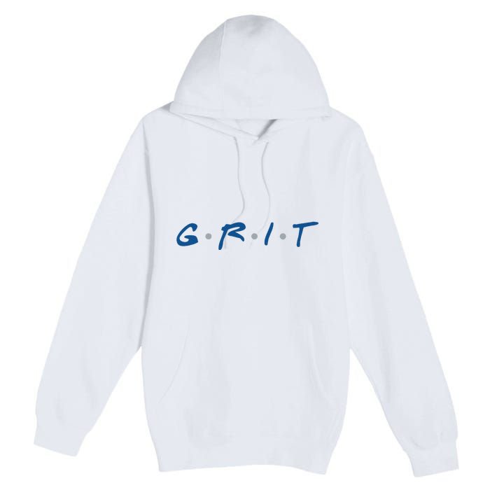 Grit Detroit Football Premium Pullover Hoodie