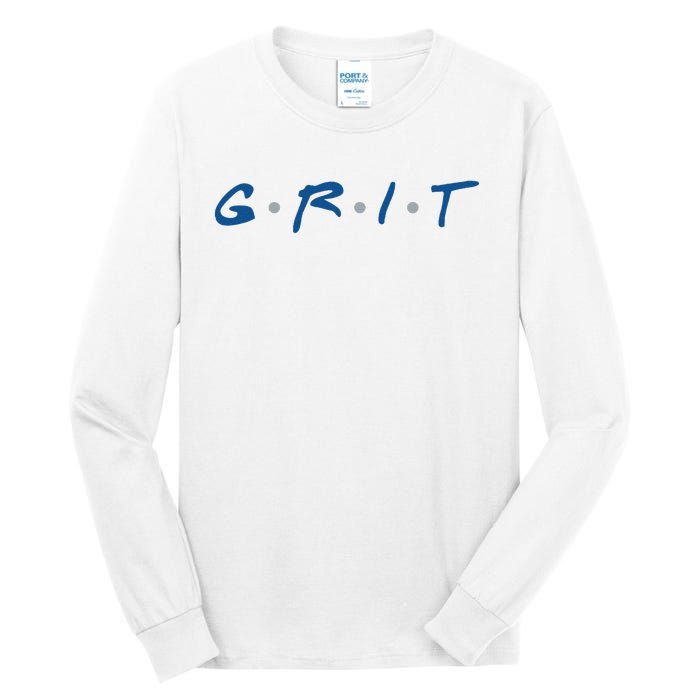 Grit Detroit Football Tall Long Sleeve T-Shirt