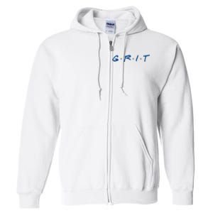 Grit Detroit Football Full Zip Hoodie