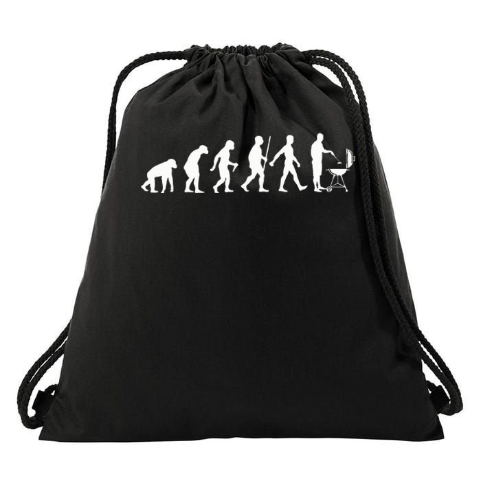 Grilling Design For Dad Bbq Smoking Barbecue Meat Smoker Drawstring Bag