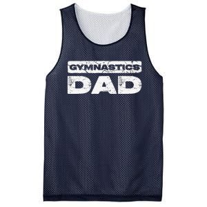 Gymnastics Dad Fathers Day Mesh Reversible Basketball Jersey Tank