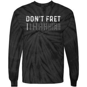 Guitar DonT Fret Tie-Dye Long Sleeve Shirt