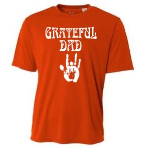 Grateful Dad Fathers Day Cooling Performance Crew T-Shirt