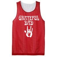 Grateful Dad Fathers Day Mesh Reversible Basketball Jersey Tank