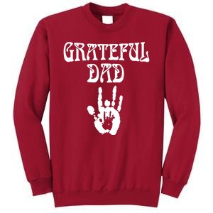 Grateful Dad Fathers Day Tall Sweatshirt