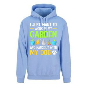 Gardening & Dog Funny Plant Lover Women Garden Gardener Unisex Surf Hoodie