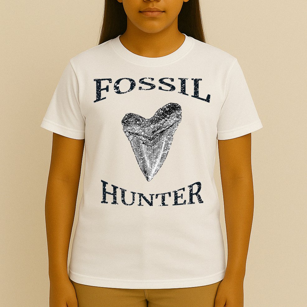 Great Distressed Fossil Hunter Megalodon Tooth Enthusiast T-Shirt