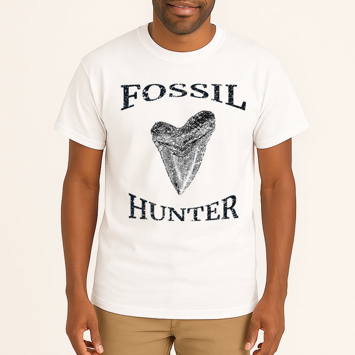 Great Distressed Fossil Hunter Megalodon Tooth Enthusiast Tall T-Shirt