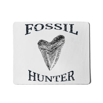 Great Distressed Fossil Hunter Megalodon Tooth Enthusiast Mousepad
