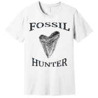 Great Distressed Fossil Hunter Megalodon Tooth Enthusiast Premium T-Shirt