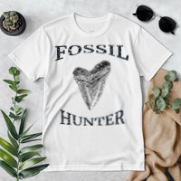 Great Distressed Fossil Hunter Megalodon Tooth Enthusiast Premium T-Shirt