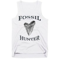Great Distressed Fossil Hunter Megalodon Tooth Enthusiast Tank Top