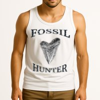 Great Distressed Fossil Hunter Megalodon Tooth Enthusiast Tank Top