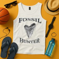 Great Distressed Fossil Hunter Megalodon Tooth Enthusiast Tank Top