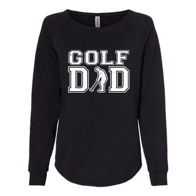 Golf Dad For Golf Lovers Active Gift For Father's Day Womens California Wash Sweatshirt