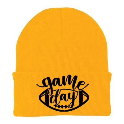 Game Day Football Fan Knit Cap Winter Beanie