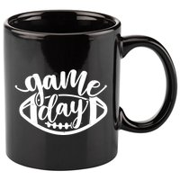 Game Day Football Fan 11oz C Handle Ceramic Mug