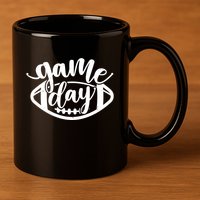 Game Day Football Fan 11oz C Handle Ceramic Mug
