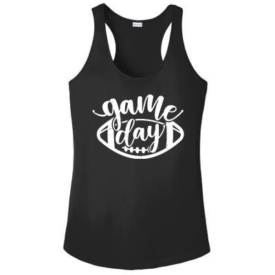 Game Day Football Fan Ladies PosiCharge Competitor Racerback Tank