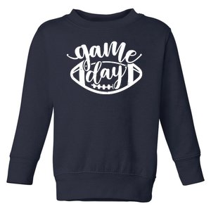 Game Day Football Fan Toddler Sweatshirt