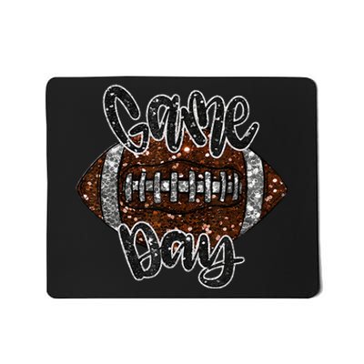 Game Day Football Bling Bling Football Lover Sport Season Mousepad