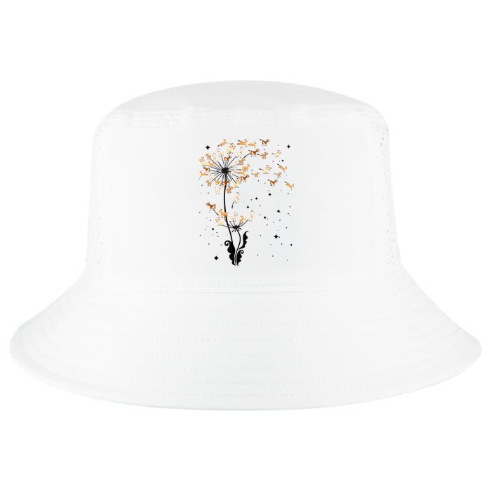 Goat Dandelion Flower Funny Animals Lovers Cool Comfort Performance Bucket Hat