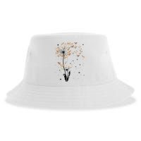 Goat Dandelion Flower Funny Animals Lovers Sustainable Bucket Hat