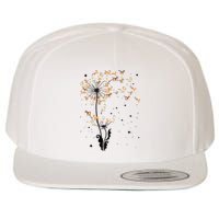 Goat Dandelion Flower Funny Animals Lovers Wool Snapback Cap