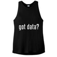 Got Data Funny Business Data Analyst Ladies PosiCharge Tri-Blend Wicking Tank