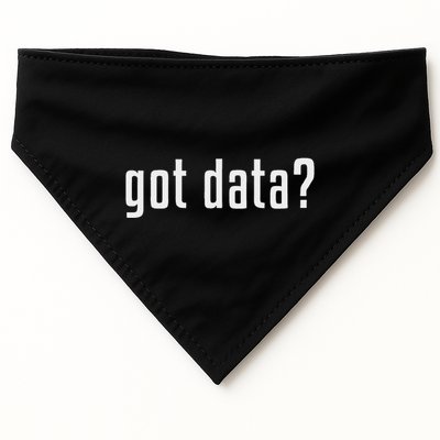 Got Data Funny Business Data Analyst USA-Made Doggie Bandana