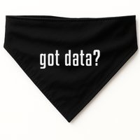 Got Data Funny Business Data Analyst USA-Made Doggie Bandana