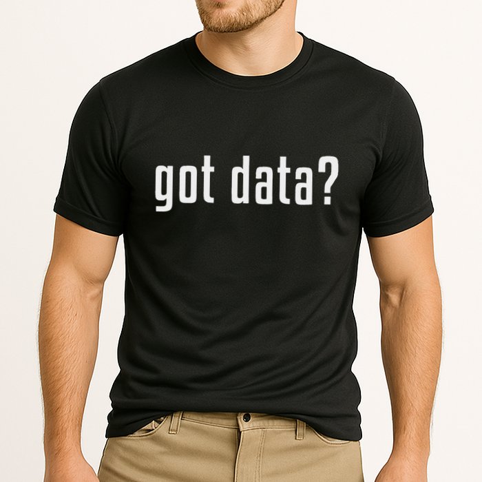 Got Data Funny Business Data Analyst Cooling Performance Crew T-Shirt