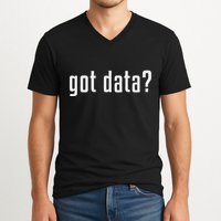 Got Data Funny Business Data Analyst V-Neck T-Shirt