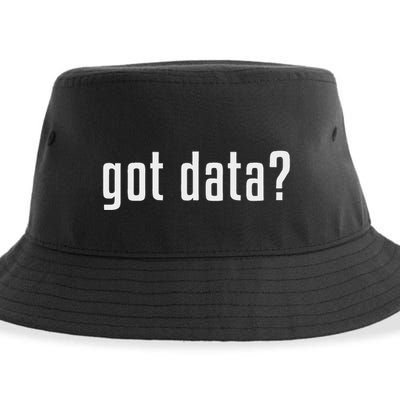 Got Data Funny Business Data Analyst Sustainable Bucket Hat