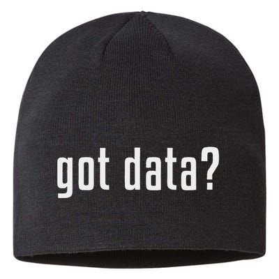Got Data Funny Business Data Analyst Sustainable Beanie
