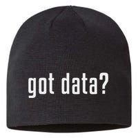Got Data Funny Business Data Analyst Sustainable Beanie