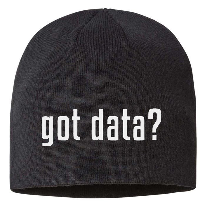 Got Data Funny Business Data Analyst Sustainable Beanie